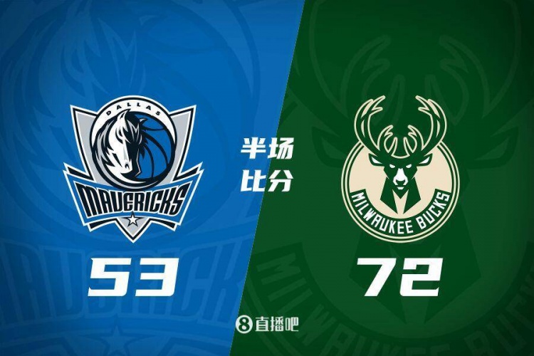 利拉德26分&三分6中5 字母哥20+8 雄鹿半場(chǎng)領(lǐng)先殘陣獨(dú)行俠19分！
