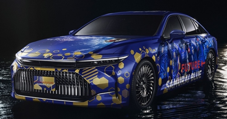 與車企聯(lián)動，日本足協(xié)與豐田汽車共同打造日本國家隊特別車型
