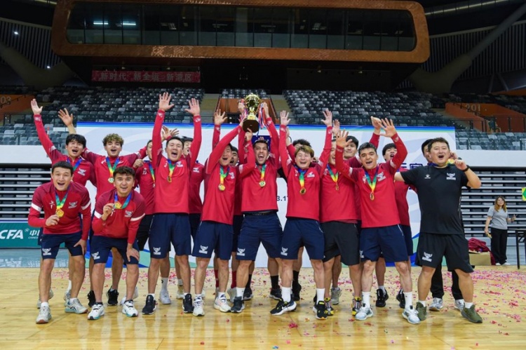 寧夏平羅恒利2-1杭州臨平吳越錢唐，首奪全國五人制錦標賽冠軍